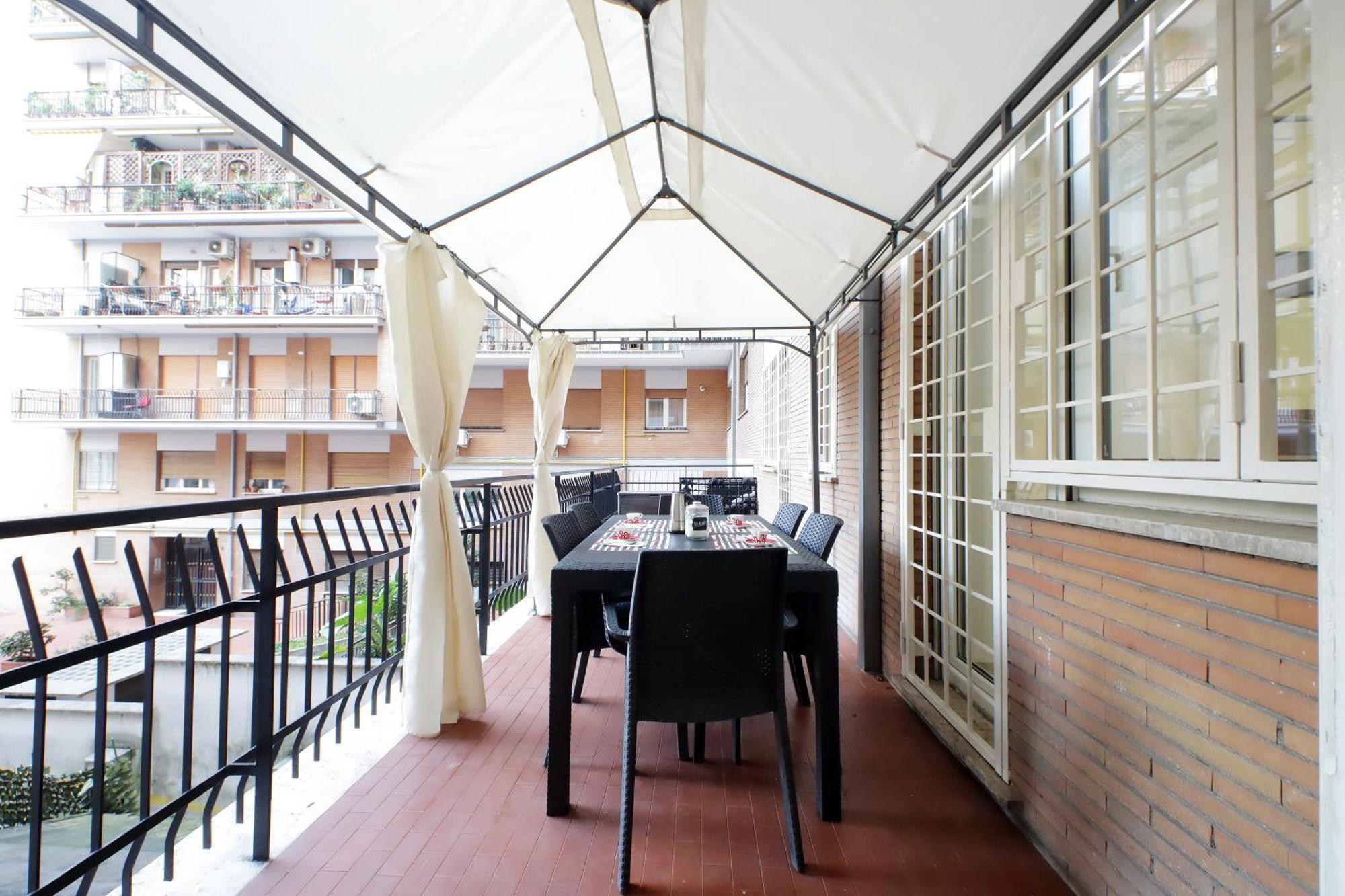 Lovely Apartment With Terrace Near The Vatican Rom Exterior foto